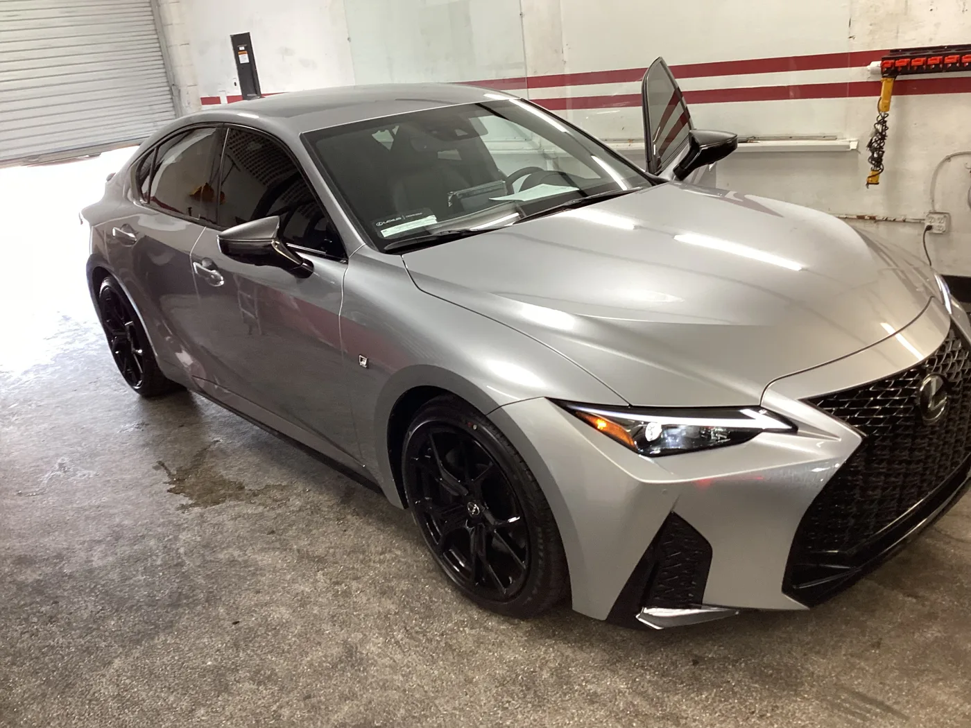 Silver Lexus sedan from Superior’s window tint photo collection in Ontario
